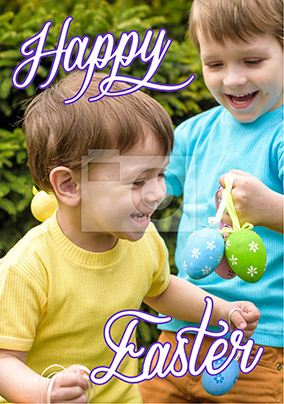 Essentials Photo Upload Easter Card