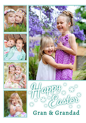 Essentials Multi Photo Upload Script Grandparents Easter Card