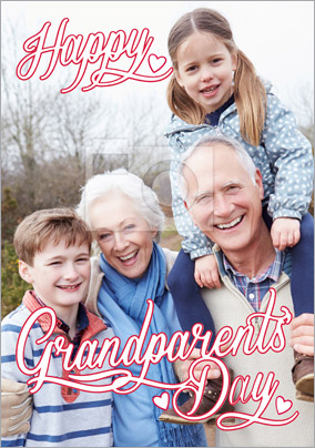 Essentials - Grandparents' Day Card Full Photo Upload