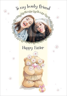 Friend Photo Upload Forever Friends Easter Card