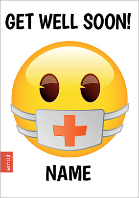 ZDISC - OUT OF LICENSE FEB2023 - Emoji - Get Well Soon Card First Aid