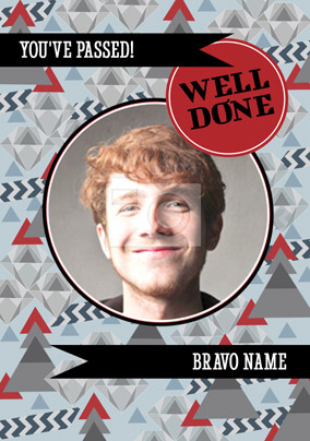 Geo - Exam Congratulations Card Bravo Photo Upload