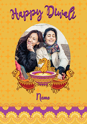 Happy Diwali Photo Card