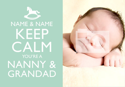 Keep Calm - Nanny & Grandad