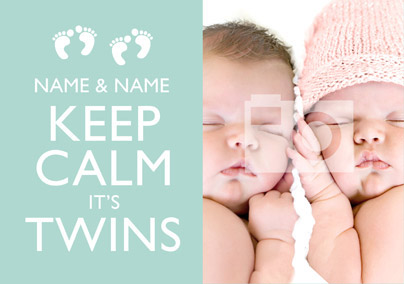 Keep Calm - It's Twins Photo