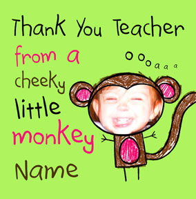Little'uns - Thank You Teacher Monkey