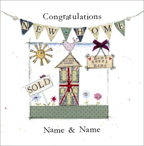 Britannia Congratulations New Home Card