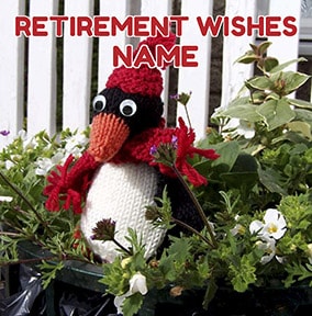 Knit & Purl - Retirement Wishes Card