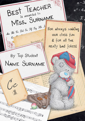 Me to You - Best Female Teacher Cap