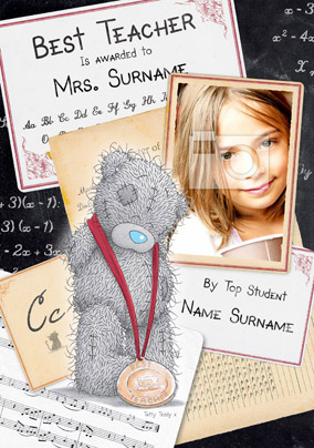 Me to You - Best Teacher Red Ribbon