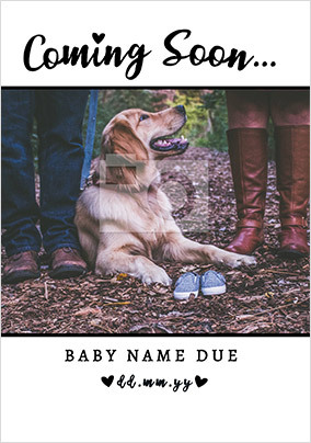 Baby Announcement photo Card