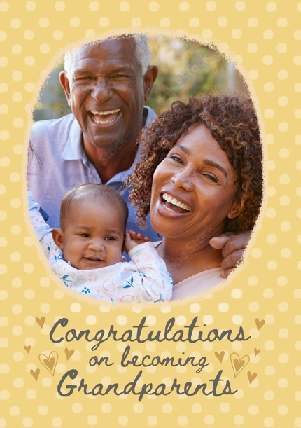 Grandparents Photo Card