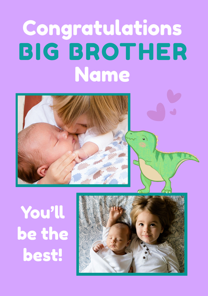 Big Brother Photo Card