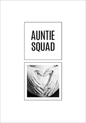 Auntie Squad Photo Card