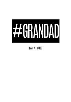 Grandad Personalised Card