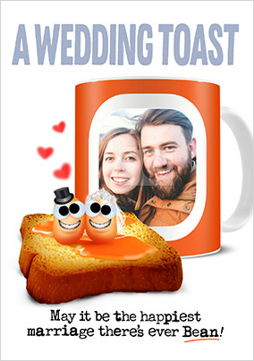 Wedding Toast Photo Card