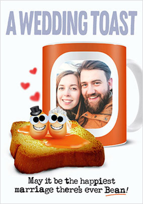 Wedding Toast Photo Card