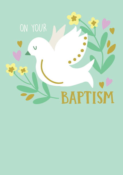 On Your Baptism Card