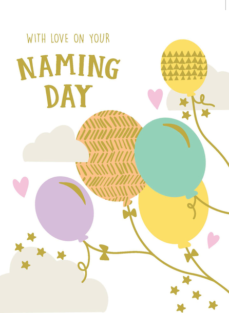 Naming Day Love Card