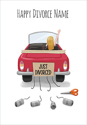 Just Divorced Card