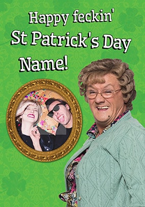 Mrs. Brown - St. Patrick's Day Photo Card