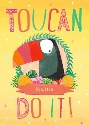 Toucan Tango - Good Luck Card Toucan do it!