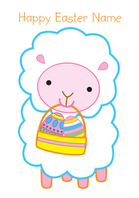 Forget Me Not - Easter Sheep
