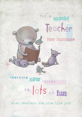 Carlton - Teacher Teddy