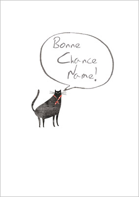 Bonne Chance Greetings Card