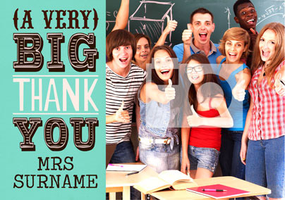 Word Play - Thank You Teacher Photo