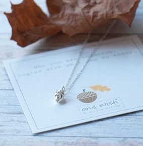 In Every Acorn Silver Necklace1