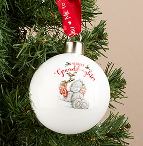 Tatty Teddy - Perfect Granddaughter Bauble