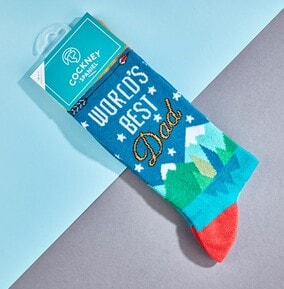 ZDISC World's Best Dad Socks