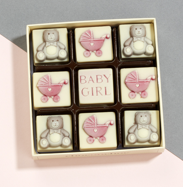 Baby Girl Chocolate Box