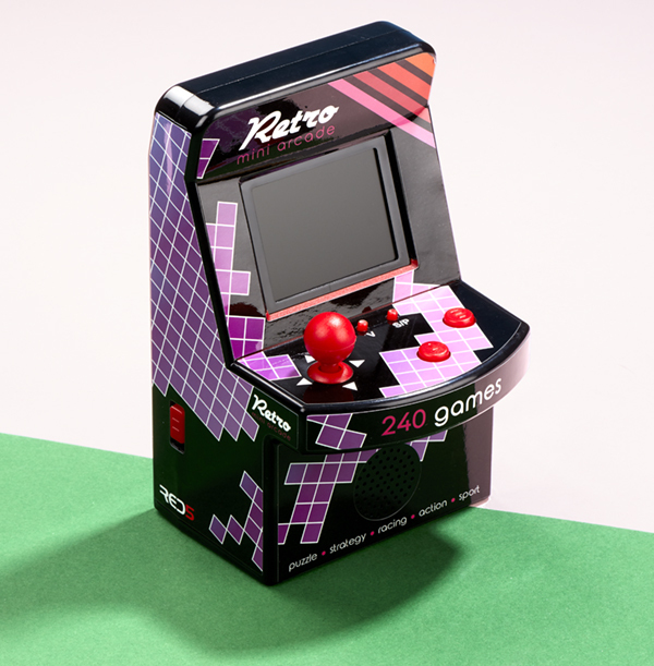 ZDISC Retro Mini Arcade Machine WAS £19.99 NOW £10.99