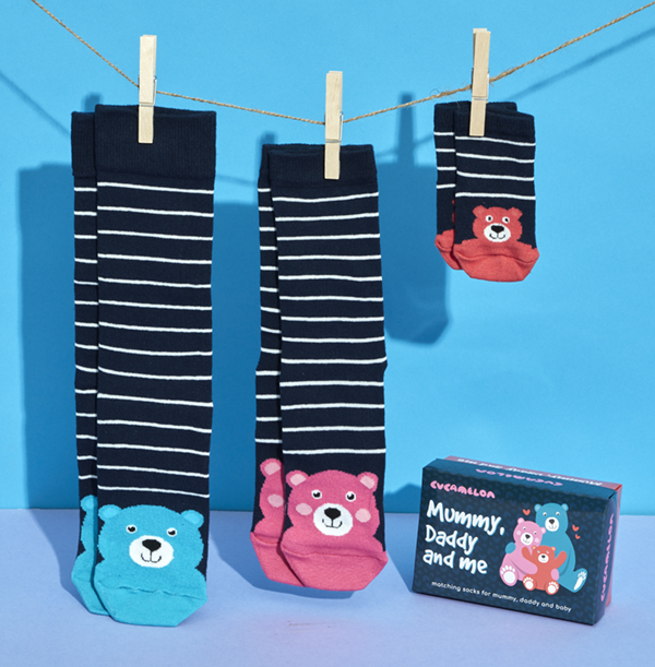 Mummy, Daddy & Me Sock Pack