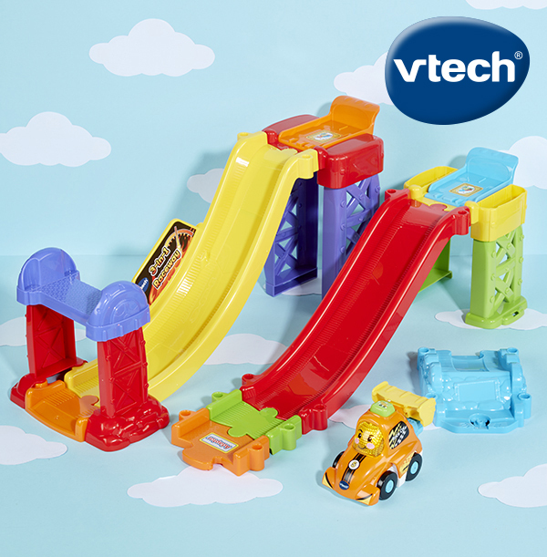 ZDISC Vtech Toot-Toot 3 in 1 Raceway