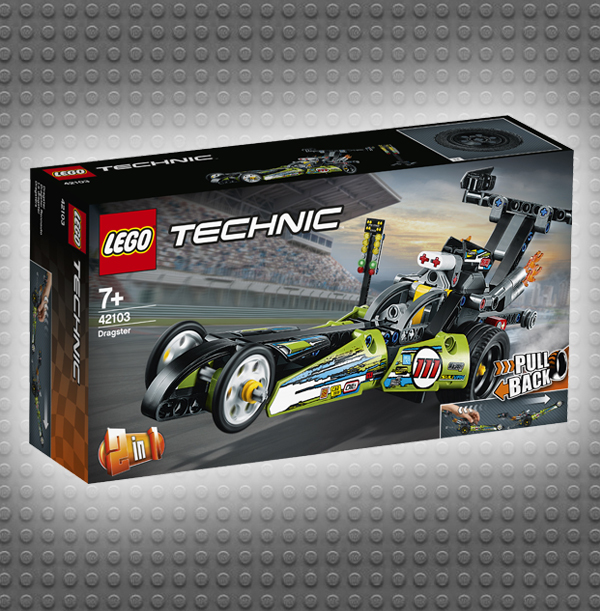ZDISC LEGO Technic Dragster