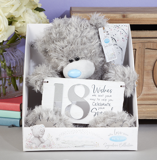 ZDISC Tatty Teddy - 18th Birthday Wishes Bear