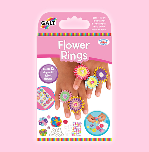 ZDISC Flower Rings WAS €6.99 NOW €2.99