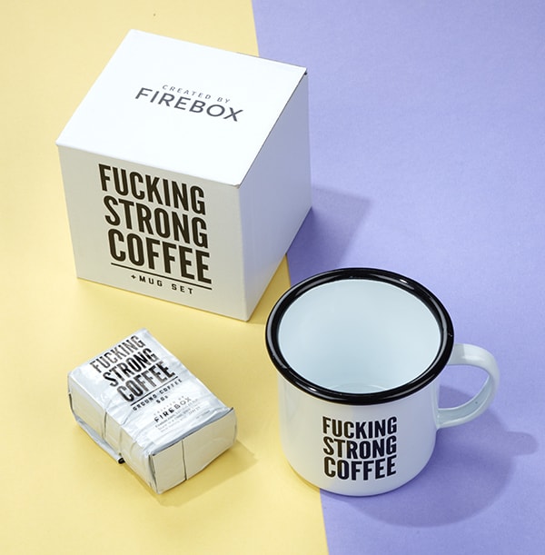 F*cking Strong Coffee Mug & Sachet
