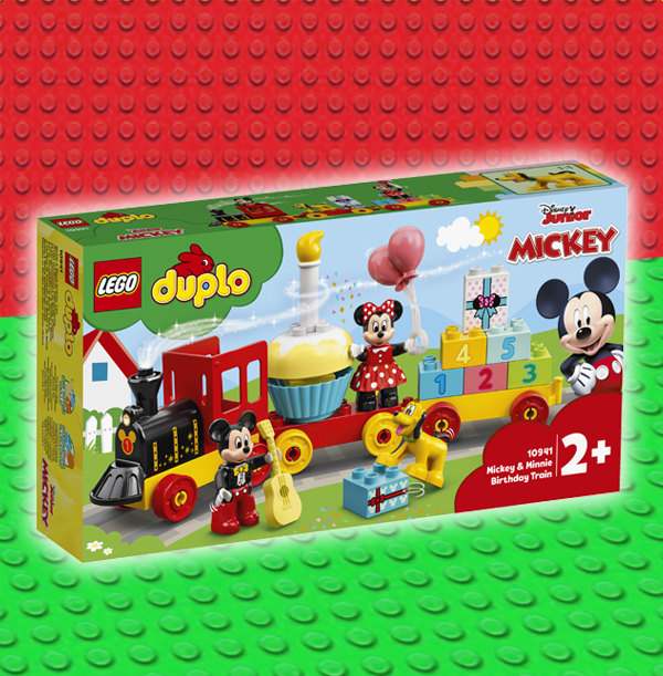 ZDISC LEGO Duplo Mickey & Minnie Birthday Train