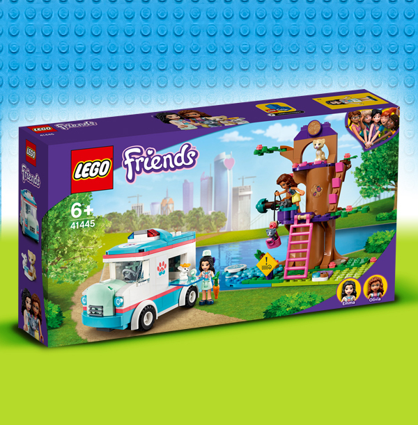 ZDISC- LEGO Friends Vet Clinic Ambulance