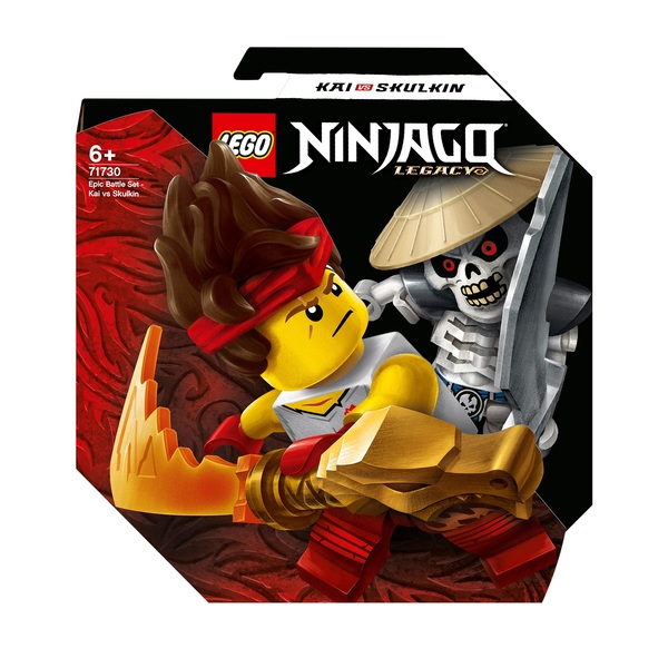 ZDISC LEGO Ninjago Battle Set - Kai vs Skulkin WAS £9.99 NOW £6.99