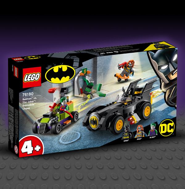 ZDISC LEGO Batman Vs The Joker: Batmobile Chase