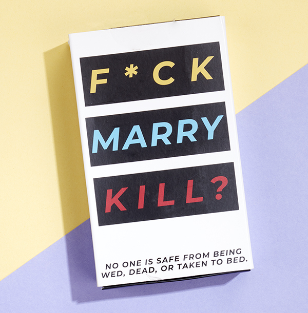 ZDISC F*ck, Marry, Kill Card Game WAS €6.99 NOW €3.49