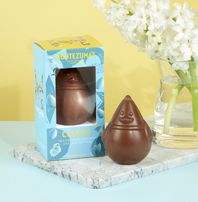 Montezuma's - Clucky Milk Chocolate Chick with Buttons