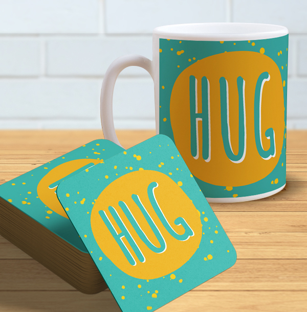 ZDISC Hug - Mug & Coaster Set