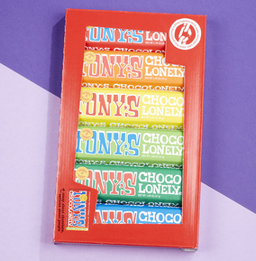 Tony's Chocolonely Rainbow Tasting Pack