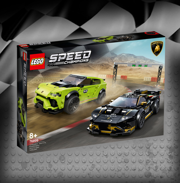 ZDISC LEGO Speed Champions Lamborghini Race Cars